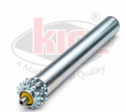 Galvanized Conveyor Roller with Sprocket